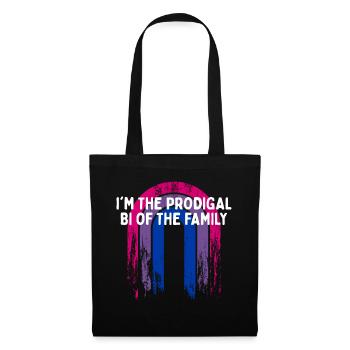 Le Bi prodigue de la famille Bisexuel LGBTQ Bi - Sac en tissu - noir - Devant