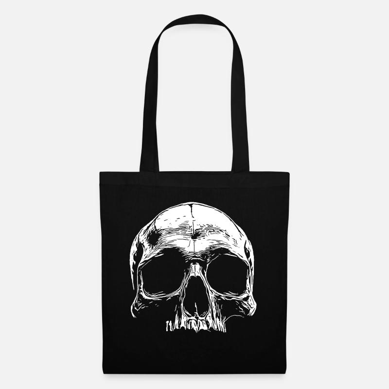 SKULL - Stoffbeutel - Schwarz