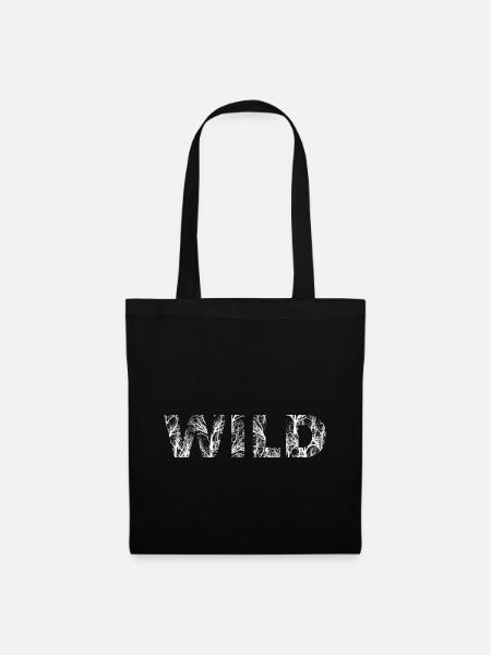 Wild - Stoffbeutel - Schwarz