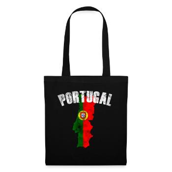 Portugal - Sac en tissu - noir - Devant