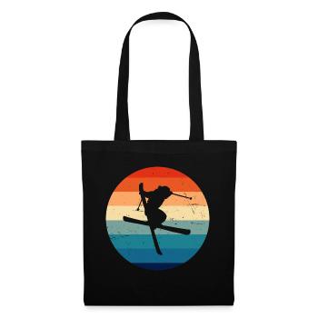 Slopestyle Freestyle Ski Women's Ski Freestyle - Tote Bag - black - Front