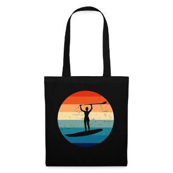 Standup Paddle Stand up Paddling Board Men - Tote Bag - black - Front