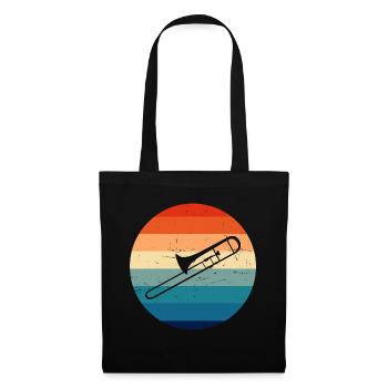 Ténor Trombone Ladies Brass Band Brass Instrument - Sac en tissu - noir - Devant