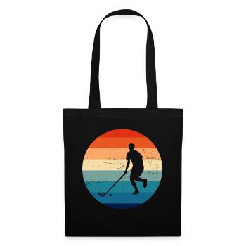 Floorball Floorball Floorball Femmes Innebandy Floorball Jeu - Sac en tissu - noir - Devant