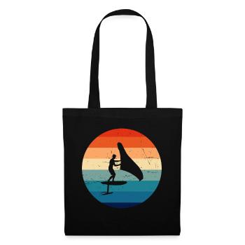 wingfoil foilwing Women wingsurf wingsurf - Tote Bag - black - Front