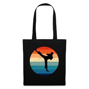 Boxe Femmes Kickboxing Hommes Kickboxing Boxe - Sac en tissu - noir - Devant