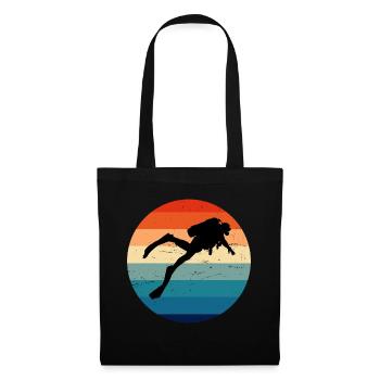 Plongée Hommes Plongée Libre Femmes Plongée sous-marine - Sac en tissu - noir - Devant