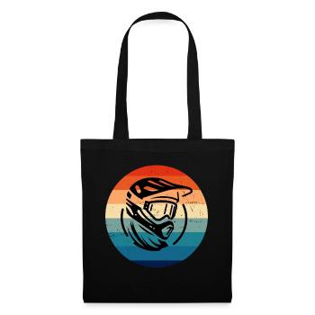 Vélo de montagne pour femmes Cycliste pour hommes Vététiste - Sac en tissu - noir - Devant