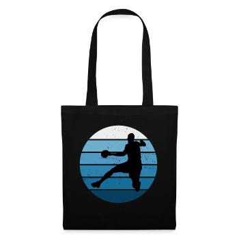 Joueurs de handball masculin Handball handball féminin - Sac en tissu - noir - Devant
