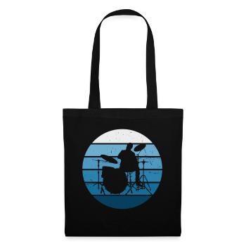 Batteur Percussionniste Batteur Batterie - Sac en tissu - noir - Devant