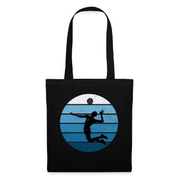 Women's Volley Men's Volleyball Player - Tote Bag - black - Front