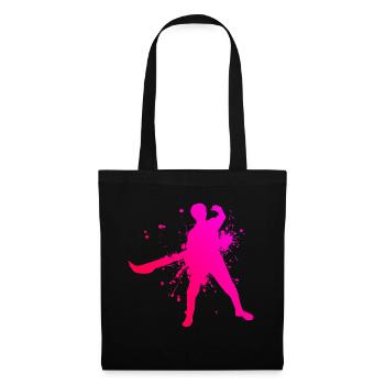 Jai Alai Hommes Femmes Pelote vasca Pelote Basque - Sac en tissu - noir - Devant