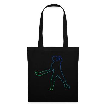 Jai Alai Pelota vasca Pelote Basque Homme - Sac en tissu - noir - Devant