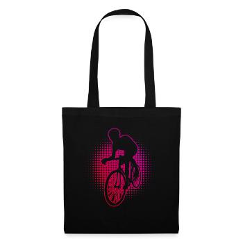 Men's Road Bike Road Bike Road Cyclist Road Bike - Tote Bag - black - Front
