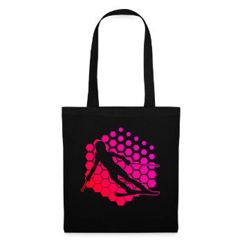 Ski Ski acrobatique Ski de sports d’hiver homme - Sac en tissu - noir - Devant