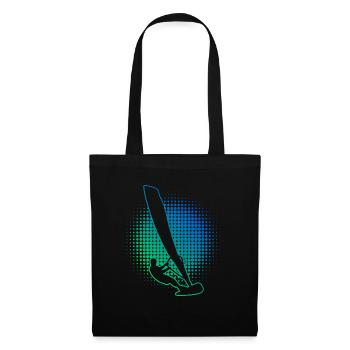 Men's Surfing Windsurfing Surfer Windsurfer - Tote Bag - black - Front