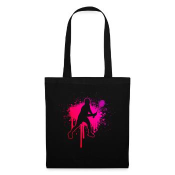 Badminton Squash Badminton Badminton Hommes Badminton Femmes - Sac en tissu - noir - Devant