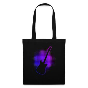 Guitariste Guitare Guitare Guitariste Femmes - Sac en tissu - noir - Devant
