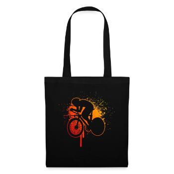 Road Bike Women's Road Bike Road Cyclist Road Cyclist - Tote Bag - black - Front