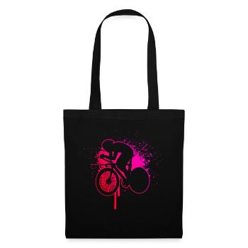 Cyclisme sur route Hommes Femmes Vélo de route - Sac en tissu - noir - Devant