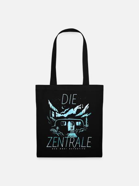 Die Drei ??? Die Zentrale - Stoffbeutel - Schwarz