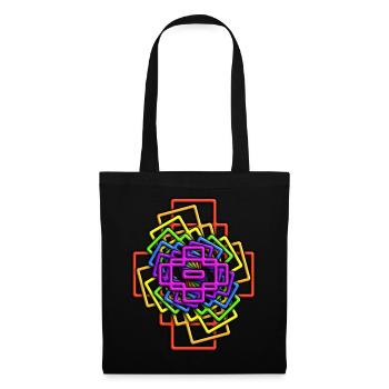rainbow contour - Tote Bag - black - Front