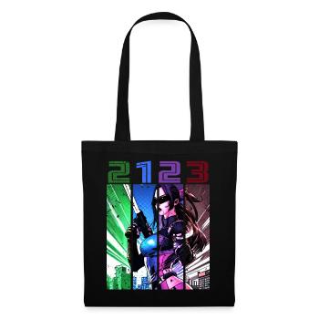 2123 - Tote Bag - black - Front