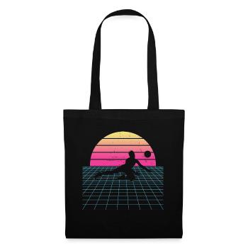 Volley féminin Volleyeur Volleyeur Masculin Volleyeur Volleyeur - Sac en tissu - noir - Devant