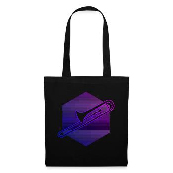 Trombone Brass Instrument Tromboniste Dames - Sac en tissu - noir - Devant