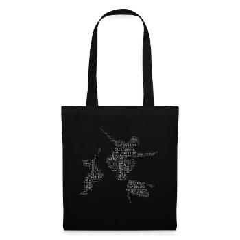Cours Femmes Course libre Coureur libre Coureur libre Hommes - Sac en tissu - noir - Devant