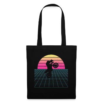 Men's Dirt Bike Women's Dirt Biker Dirt Bike - Tote Bag - black - Front
