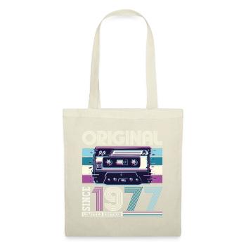 Original 1977 45th Birthday Gift Men - Tote Bag - nature - Front