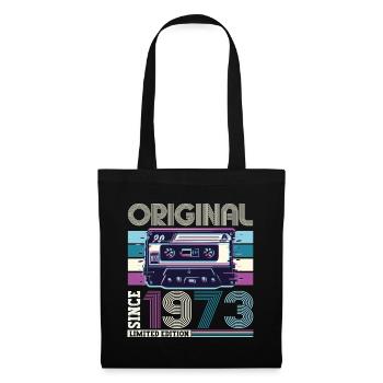 Original 1973 49th Birthday Gift Hommes - Sac en tissu - noir - Devant