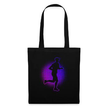 Men's Running Women's Marathon Runners Running - Tote Bag - black - Front