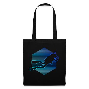 Diver Femmes Plongée Sous-marine Plongée libre Plongée libre - Sac en tissu - noir - Devant