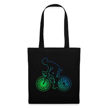 Vélo de route féminin Cyclisme de route Cyclisme de route - Sac en tissu - noir - Devant