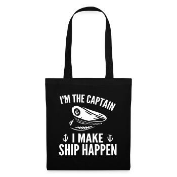 Boat Yacht Sailing Ship Sailing Gift - Tote Bag - black - Front