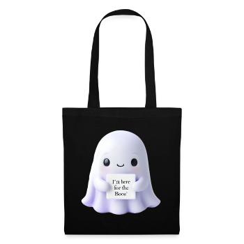 Halloween Saying Ghost Gift Idea - Tote Bag - black - Front