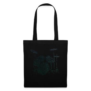 Batteur Percussionniste Hommes Batterie - Sac en tissu - noir - Devant