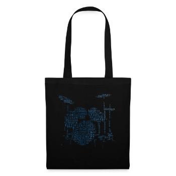 Men's Drummer Drummer Drummer Drummer - Tote Bag - black - Front