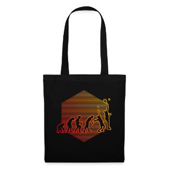 Paddle Court Men's Paddle Tennis Racquet Sport - Tote Bag - black - Front