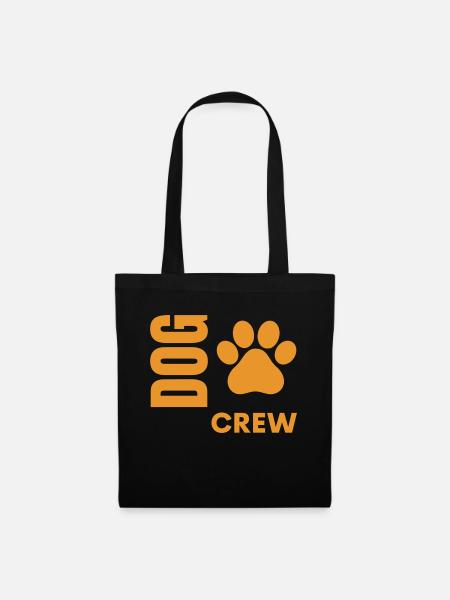 Dog Crew - Stoffbeutel - Schwarz
