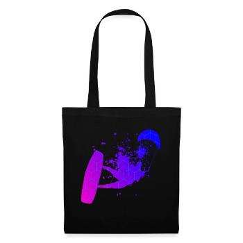 Kitesurf Homme Kitesurf Femmes Kitesurf Kitesurf - Sac en tissu - noir - Devant