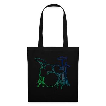 Women's Percussionist Men's Drummer Drumming - Tote Bag - black - Front