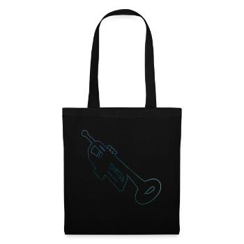 Femmes Hommes Trompettiste Trompettiste Trompettiste - Sac en tissu - noir - Devant