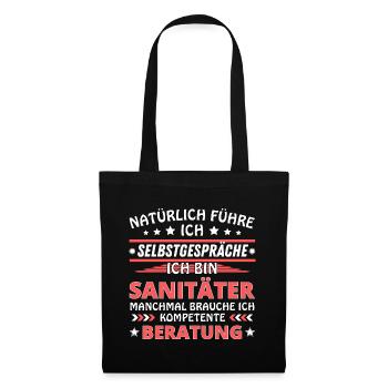 I'm Talking to Yourself - Paramedic Edition - Tote Bag - black - Front