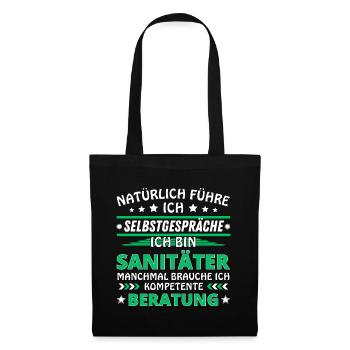 I'm Talking to Yourself - Paramedic Edition - Tote Bag - black - Front