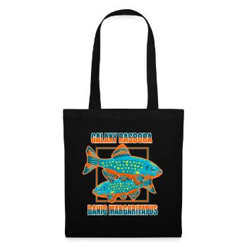 Galaxy Rasbora Danio Aquarium Aquarium Aquaristique - Sac en tissu - noir - Devant