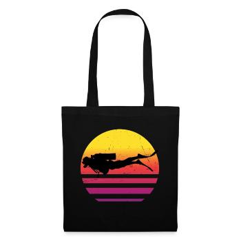 Plongée Femmes Plongeurs En Apnée Plongeurs Plongeurs - Sac en tissu - noir - Devant