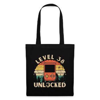 Level 38 Unlocked - Sac en tissu - noir - Devant